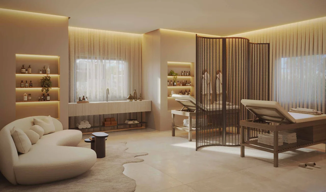 Perspectiva artística: Espaço massagem — NID Alphaville