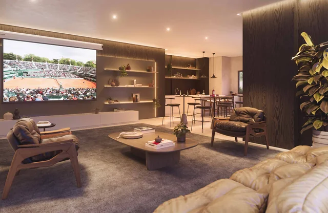 Perspectiva artÃÂ­stica: Lounge bar Ã¢ÂÂ NID Alphaville